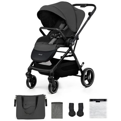 KINDERKRAFT SELECT Kočík športový Yoxi Moonlight Grey KINDERKRAFT SELECT Kočík športový Yoxi Moonlight Grey