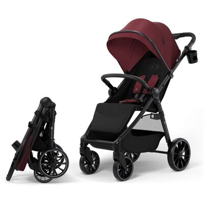 KINDERKRAFT Kočík športový Grande 2 Dark Ruby KINDERKRAFT Kočík športový Grande 2 Dark Ruby