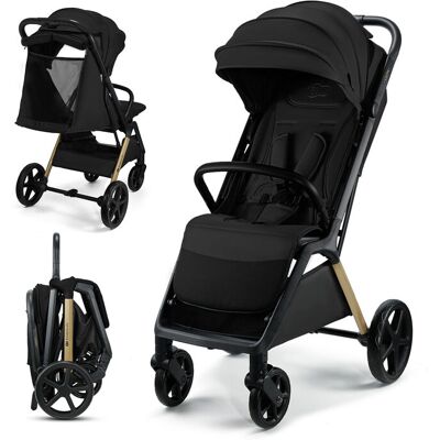 KINDERKRAFT Kočík športový Loom Black KINDERKRAFT Kočík športový Loom Black