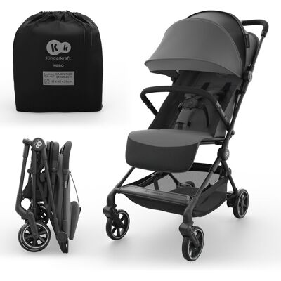 KINDERKRAFT Kočík športový Nebo Platinum Grey KINDERKRAFT Kočík športový Nebo Platinum Grey