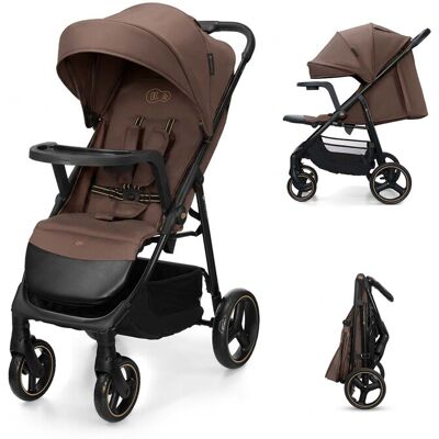 KINDERKRAFT Kočík športový Trig 3 Tray Velvet Mocca KINDERKRAFT Kočík športový Trig 3 Tray Velvet Mocca