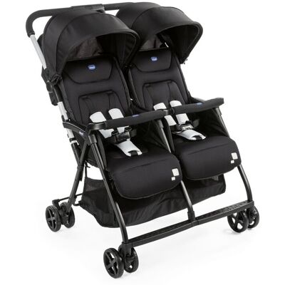 CHICCO Ohlala Twin black night 2022,CHICCO Kočík dvojičkový športový Ohlala Twin Black Night CHICCO Ohlala Twin black night 2022,CHICCO Kočík dvojičkový športový Ohlala Twin Black Night