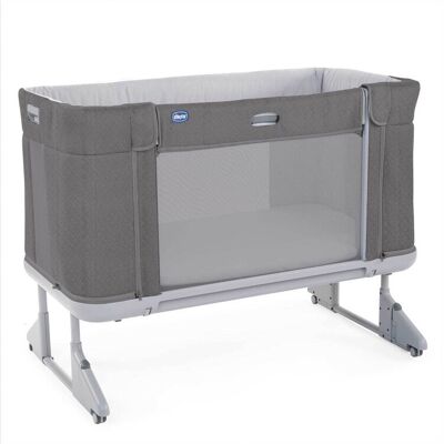 CHICCO Postieľka Next2Me Forever - Moon Grey CHICCO Postieľka Next2Me Forever - Moon Grey