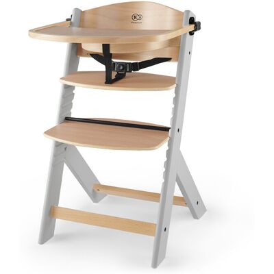 KINDERKRAFT Stolička jedálenská Enock Grey wooden, Premium KINDERKRAFT Stolička jedálenská Enock Grey wooden, Premium