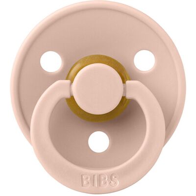 BIBS Cumlík z prírodného kaučuku Colour 1ks, veľkosť 2 - Blush BIBS Cumlík z prírodného kaučuku Colour 1ks, veľkosť 2 - Blush