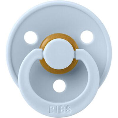 BIBS Cumlík z prírodného kaučuku Colour 1ks, veľkosť 2 - Baby Blue BIBS Cumlík z prírodného kaučuku Colour 1ks, veľkosť 2 - Baby Blue