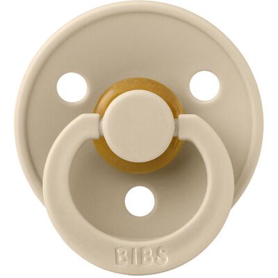 BIBS Cumlík z prírodného kaučuku Colour 1ks, veľkosť 2 - Vanilla BIBS Cumlík z prírodného kaučuku Colour 1ks, veľkosť 2 - Vanilla