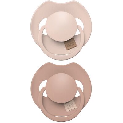 LOVI Cumlík silikónový dynamický Prime 18m+ 2ks Nude/Blush LOVI Cumlík silikónový dynamický Prime 18m+ 2ks Nude/Blush