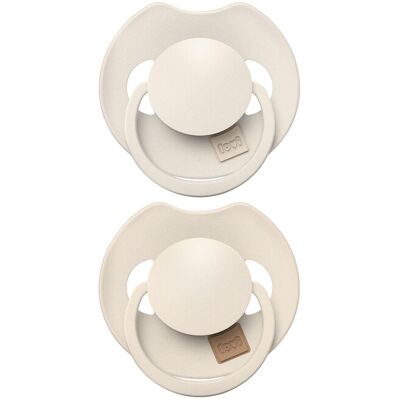 LOVI Cumlík silikónový dynamický Prime 6-18m 2ks Coconut/Ivory LOVI Cumlík silikónový dynamický Prime 6-18m 2ks Coconut/Ivory