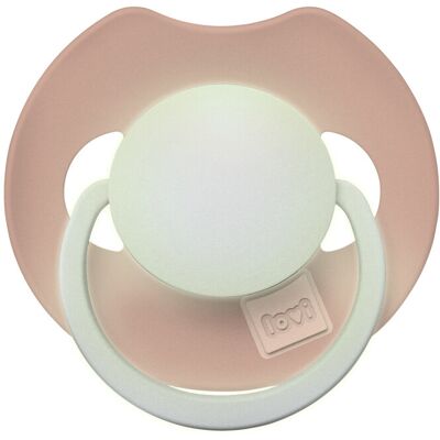 LOVI Cumlík svietiaci silikónový dynamický Prime 0-6m 1ks Blush LOVI Cumlík svietiaci silikónový dynamický Prime 0-6m 1ks Blush