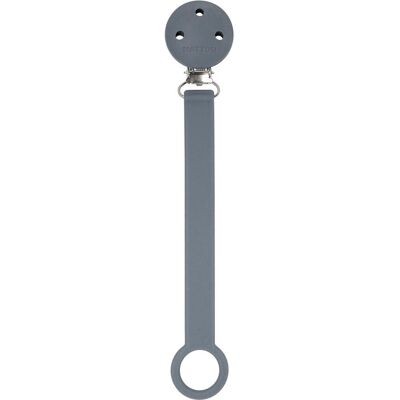 NATTOU Klip na cumlík silikón dark grey NATTOU Klip na cumlík silikón dark grey