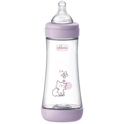CHICCO Fľaša dojčenská antikoliková Perfect5 300 ml dievča rýchly prietok 4m+ CHICCO Fľaša dojčenská antikoliková Perfect5 300 ml dievča rýchly prietok 4m+