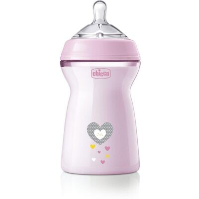 Chicco dojčenská Natural Feeling dievča V000921 330 ml,CHICCO Fľaša dojčenská antikolik Natural Feeling 330 ml dievča 6m+ Chicco dojčenská Natural Feeling dievča V000921 330 ml,CHICCO Fľaša dojčenská antikolik Natural Feeling 330 ml dievča 6m+