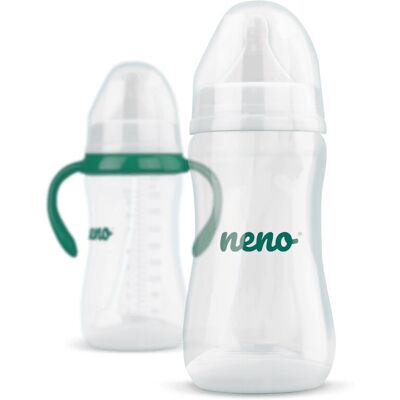 NENO Dojčenská fľaša antikoliková 300ml, 6m+ NENO Dojčenská fľaša antikoliková 300ml, 6m+