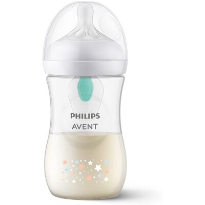 Philips AVENT Fľaša Natural Response s ventilom AirFree 260 ml, 1m+ medveď Philips AVENT Fľaša Natural Response s ventilom AirFree 260 ml, 1m+ medveď