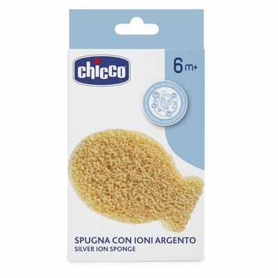 CHICCO Hubka na umývanie s iónmi zo striebra 6m+ CHICCO Hubka na umývanie s iónmi zo striebra 6m+