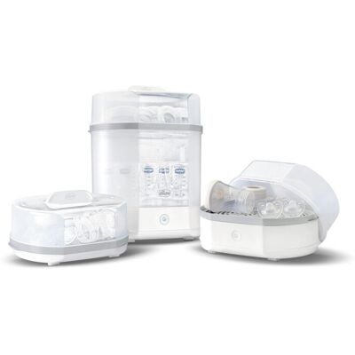 CHICCO Sterilizátor parný elektrický 3v1 CHICCO Sterilizátor parný elektrický 3v1