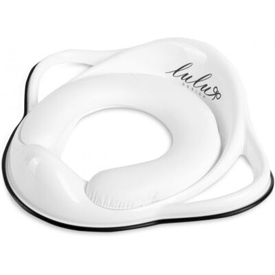 MALTEX Redukcia na WC s úchytmi mäkká Lulu White MALTEX Redukcia na WC s úchytmi mäkká Lulu White