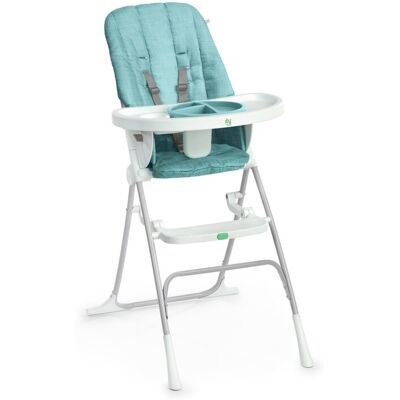 INGENUITY Stolička jedálenská skladacia Sun Valley™ Teal 6m+ do 15 kg INGENUITY Stolička jedálenská skladacia Sun Valley™ Teal 6m+ do 15 kg