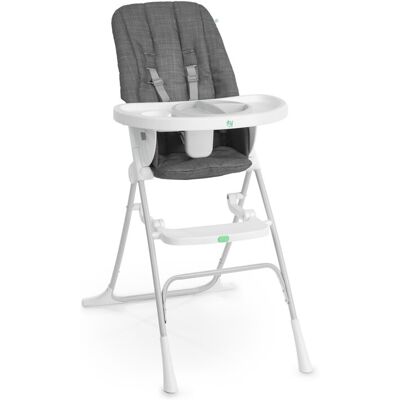 INGENUITY Stolička jedálenská skladacia Sun Valley™ Grey 6m+ do 15 kg INGENUITY Stolička jedálenská skladacia Sun Valley™ Grey 6m+ do 15 kg