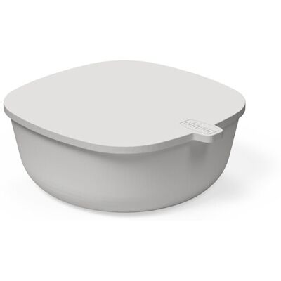 CHICCO Miska s vekom stohovateľná grey 6m+ CHICCO Miska s vekom stohovateľná grey 6m+
