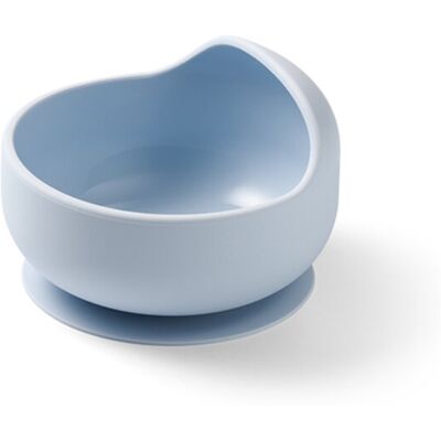BABYONO Miska silikónová s prísavkou - blue 6m+ BABYONO Miska silikónová s prísavkou - blue 6m+