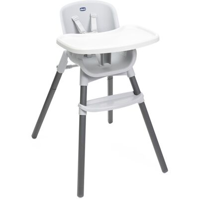 CHICCO Stolička jedálenská Zest -Moon Grey CHICCO Stolička jedálenská Zest -Moon Grey