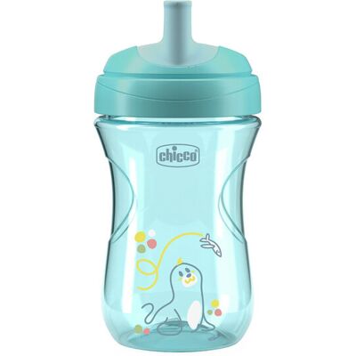 CHICCO Hrnček Advanced so slamkovým náustkom teal, 12m+ CHICCO Hrnček Advanced so slamkovým náustkom teal, 12m+