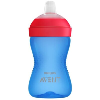 Philips Avent netekoucí hrníček s měkkým pítkem 300 ml modrý,Philips AVENT Hrnček 300 ml Grippy s mäkkým náustkom chlapec Philips Avent netekoucí hrníček s měkkým pítkem 300 ml modrý,Philips AVENT Hrnček 300 ml Grippy s mäkkým náustkom chlapec