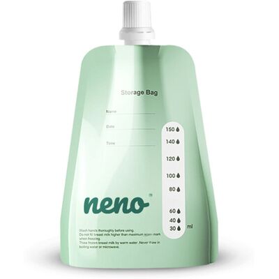 NENO Sáčky na materské mlieko s vrchnákmi a adaptérom 20 ks, 150 ml NENO Sáčky na materské mlieko s vrchnákmi a adaptérom 20 ks, 150 ml