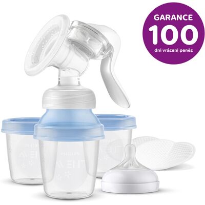 Philips AVENT Natural with bottle and cups SCF430 13,Philips AVENT Odsávačka materského mlieka manuálna s VIA systémom Philips AVENT Natural with bottle and cups SCF430 13,Philips AVENT Odsávačka materského mlieka manuálna s VIA systémom