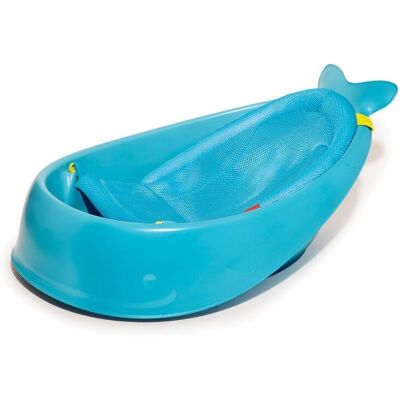 SKIP HOP Vanička s ergonomickou podložkou Moby 3 fázová modrá SKIP HOP Vanička s ergonomickou podložkou Moby 3 fázová modrá