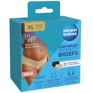 CANPOL BABIES Nohavičky tehotenské s nízkym pásom MumFIT XL 2ks CANPOL BABIES Nohavičky tehotenské s nízkym pásom MumFIT XL 2ks