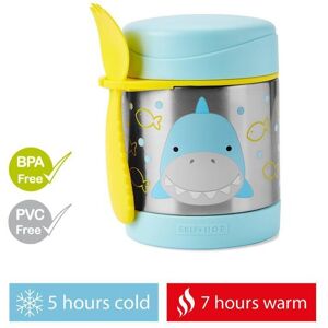 SKIP HOP Zoo Termoska na jedlo s lyžičko/vidličkou Žralok 325 ml, 3r+ SKIP HOP Zoo Termoska na jedlo s lyžičko/vidličkou Žralok 325 ml, 3r+