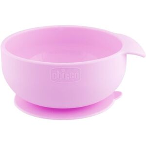 CHICCO Silikónová miska s prísavkou ružová V001012,CHICCO Miska silikonová s prísavkou ružová 6m+ CHICCO Silikónová miska s prísavkou ružová V001012,CHICCO Miska silikonová s prísavkou ružová 6m+
