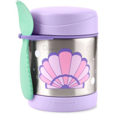 SKIP HOP Spark Style Termoska na jedlo s lyžičkou/vidličkou Mušľa 325 ml, 3r+ SKIP HOP Spark Style Termoska na jedlo s lyžičkou/vidličkou Mušľa 325 ml, 3r+