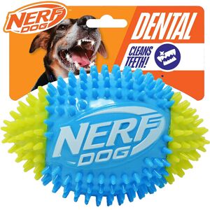 NERF DOG Hračka pre psov pískacia futbalová lopta so spikemi 15 cm NERF DOG Hračka pre psov pískacia futbalová lopta so spikemi 15 cm