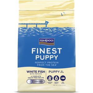 FISH4DOGS Granule veľké pre šteniatka Finest biela ryba so zemiakmi 1,5kg, 2m+ FISH4DOGS Granule veľké pre šteniatka Finest biela ryba so zemiakmi 1,5kg, 2m+