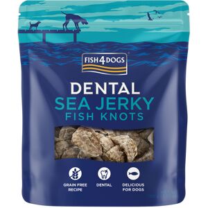 FISH4DOGS Maškrty pre psov DENTAL SEA morská ryba - uzlíky 100 g FISH4DOGS Maškrty pre psov DENTAL SEA morská ryba - uzlíky 100 g