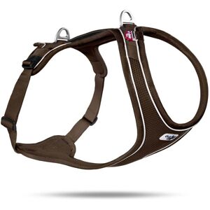 CURLI Postroj pre psov Belka Comfort Brown XS, 15-20kg CURLI Postroj pre psov Belka Comfort Brown XS, 15-20kg