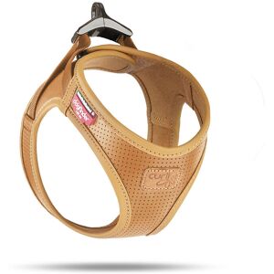 CURLI Postroj pre psov z jablkovej kože Brown 2XS, 2 - 4 kg CURLI Postroj pre psov z jablkovej kože Brown 2XS, 2 - 4 kg