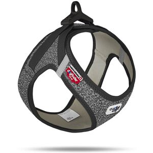 CURLI Postroj pre psov so sponou Merino vlna Black 2XS, 2-4 kg CURLI Postroj pre psov so sponou Merino vlna Black 2XS, 2-4 kg