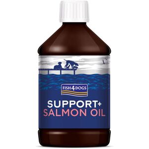 FISH4DOGS Lososový olej pre psov Support+ 500ml FISH4DOGS Lososový olej pre psov Support+ 500ml