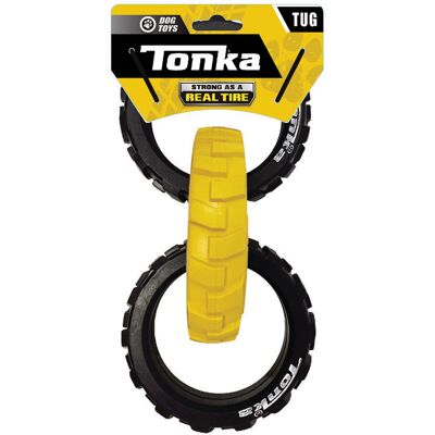 NERF CAT TONKA Hračka pre psov gumové 3-kruhové ťahadlo s flexibilným vzorom 27 cm NERF CAT TONKA Hračka pre psov gumové 3-kruhové ťahadlo s flexibilným vzorom 27 cm