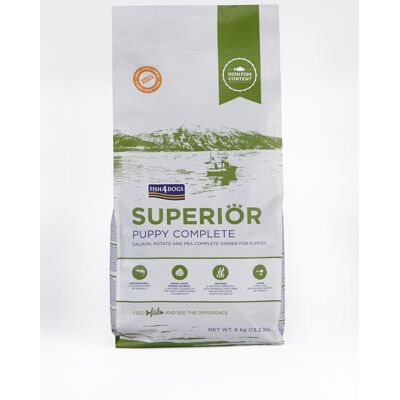 FISH4DOGS Granule malé pre šteniatka Superior losos so zemiakmi 6 kg FISH4DOGS Granule malé pre šteniatka Superior losos so zemiakmi 6 kg