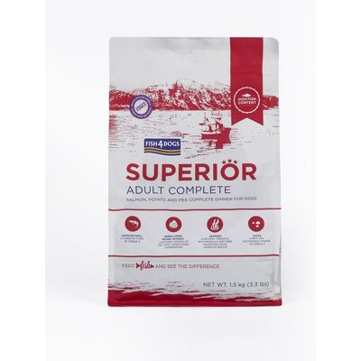 FISH4DOGS Granule veľké pre dospelých psov Superior losos so zemiakmi 1,5 kg FISH4DOGS Granule veľké pre dospelých psov Superior losos so zemiakmi 1,5 kg