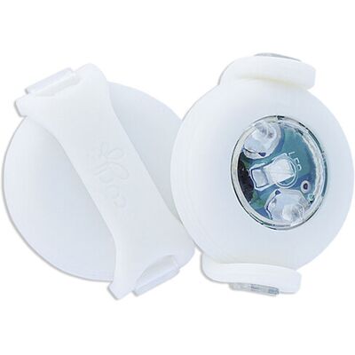 CURLI Luumi LED bezpečnostné svetielko na obojok WHITE CURLI Luumi LED bezpečnostné svetielko na obojok WHITE
