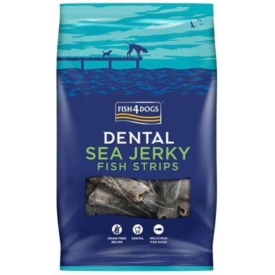 FISH4DOGS Maškrty pre psov DENTAL SEA morská ryba - prúžky 500 g FISH4DOGS Maškrty pre psov DENTAL SEA morská ryba - prúžky 500 g
