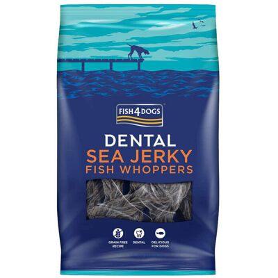 FISH4DOGS Maškrty pre psov DENTAL SEA morská ryba - kúsky 500 g FISH4DOGS Maškrty pre psov DENTAL SEA morská ryba - kúsky 500 g