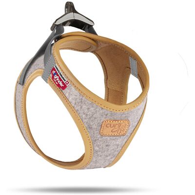 CURLI Postroj pre psov Alpine Light Gray M 6-9 kg CURLI Postroj pre psov Alpine Light Gray M 6-9 kg